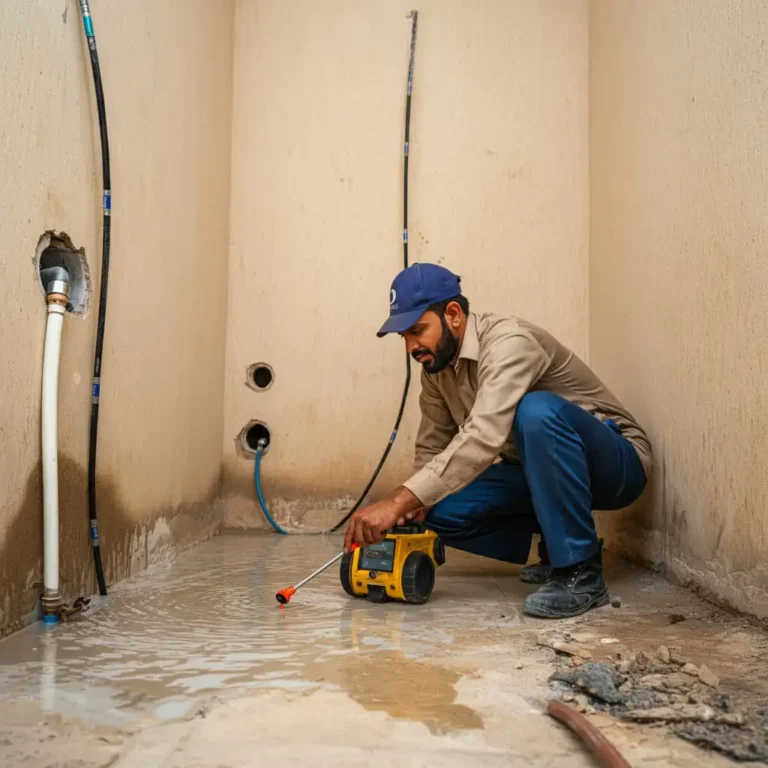 لدينا عمالة متخصصة ومدربة في افضل شركة كشف تسربات المياه بالرياض