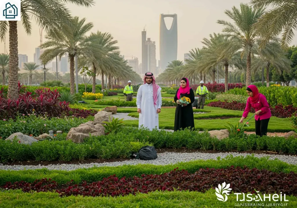 أفضل شركة تنسيق حدائق بالرياض